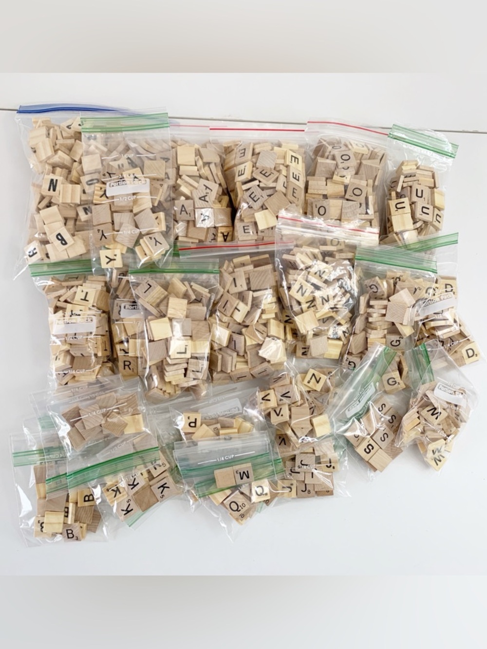 Scrabble Crafting Tile Collection ~ 1,657 tiles